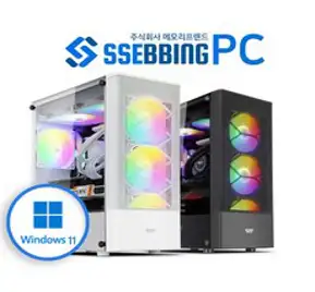 쌔삥PC 윈도우포함 고사양 조립식 컴퓨터, 기본형, G19 (I7-12700F+RTX3060TI)