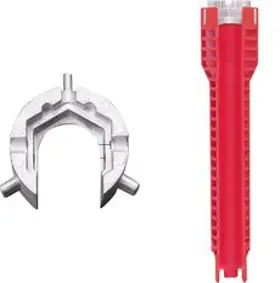 스매쉬 5in1 수도관 렌치 SMH5in1, 1개